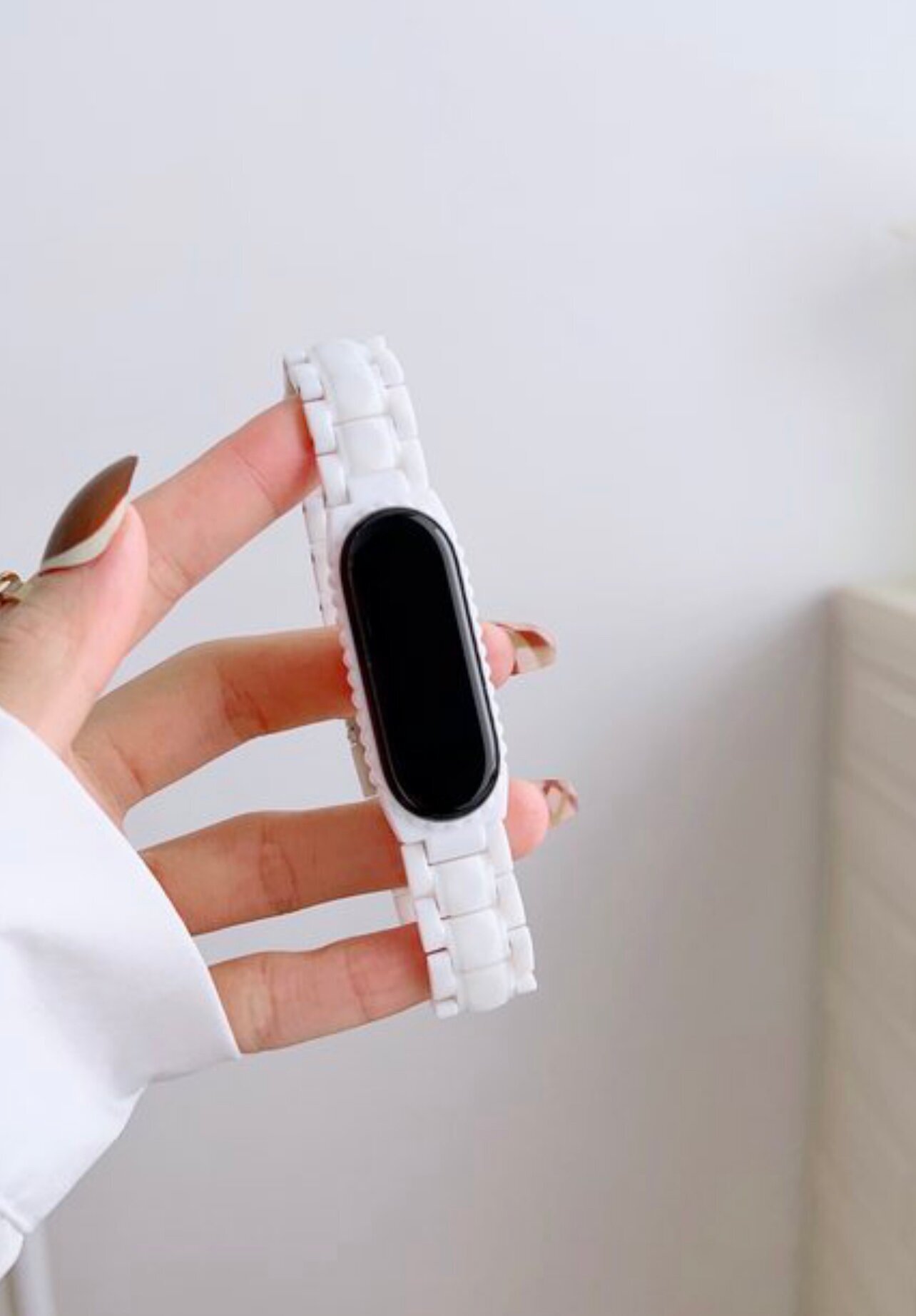 Ремешок на фитнес-браслет металл Миланская петля Mi Band 3/4 Dark Blue Ремешок на фитнес-браслет металл Миланская петля Mi Band 3/4 Dark Blue
