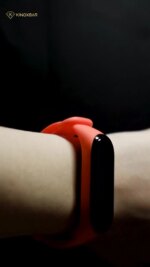 Ремешок на фитнес-браслет Mi Band 5/6/7 Orchid