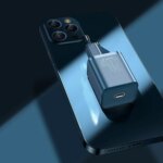 СЗУ Baseus TZCCSUP-B02 1USB-C 20W USB-C/Lightning белый — изображение 3