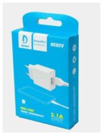 СЗУ Denmen DC02V 2USB 10W USB/MicroUSB чёрный — изображение 2