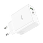 СЗУ Hoco C113A 1USB+1USB-C 65W USB-C/USB-C белый — изображение 2