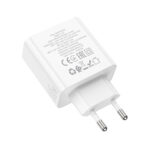 СЗУ Hoco C113A 1USB+1USB-C 65W USB-C/USB-C белый — изображение 4