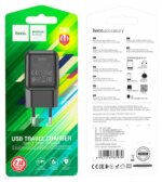 СЗУ Hoco C96A 1USB 2.1A MicroUSB Black