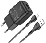 СЗУ Hoco C96A 1USB 10W USB/MicroUSB чёрный — изображение 3