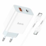 СЗУ Hoco C97A PD20W + QC 3.0 adapter White