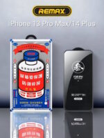 Защитное стекло Apple iPhone 13 Pro Max/14 Plus 10D 0.33mm чёрный — изображение 3