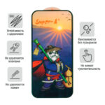 Защитное стекло Apple iPhone 16 Pro 5D чёрный — изображение 3