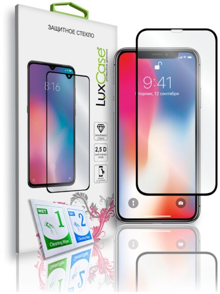 Защитное стекло Apple IPhone X/XS 10D 0.33mm Black