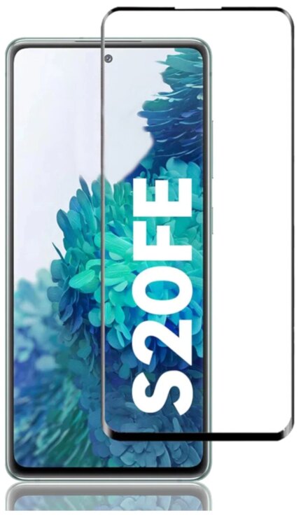 Защитное стекло керамическое Samsung A51/A52/M31s/S20 FE Black
