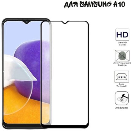 Защитное стекло Samsung A10 9D без уп. Black