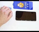 Защитное стекло Xiaomi Mi 12 Lite 9D без уп. чёрный — изображение 2