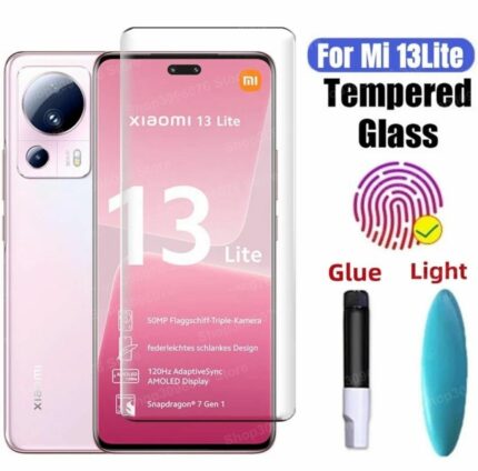 Защитное стекло Xiaomi Mi 13 5D без уп. Black