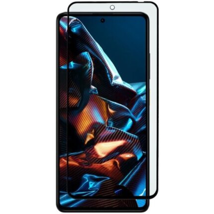 Защитное стекло Xiaomi Poco X5 5D без уп. Black
