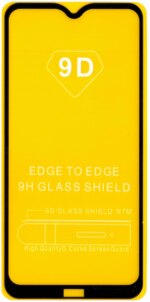 Защитное стекло Xiaomi Redmi 8/8A 9D без уп. чёрный — изображение 2