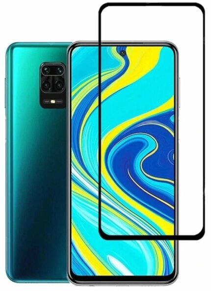 Защитное стекло Xiaomi Redmi Note 9S/PRO 9D без уп. Black