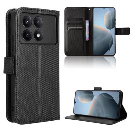 Чехол-книжка Fashion Case Xiaomi Poco X6 PRO 5G Black