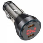 АЗУ hoco nz12c 2usb qc3.0 30w+30w adapter black