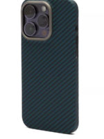 Накладка knit keivlar carbon apple iphone 15 pro blue