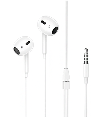 Наушники с микрофоном hoco m1 max white