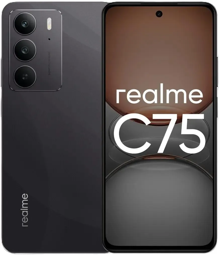 Смартфон realme c75 (rmx3941) 8/256gb black Смартфон realme c75 (rmx3941) 8/256gb black
