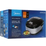 Мультиварка midea (mpc 6020) black/grey