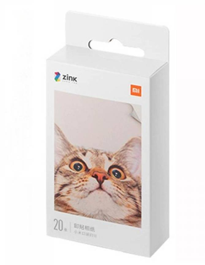 Фотобумага Xiaomi Mijia AR Zink Portable Photo Printer Paper (XMBXXZ01HT) 20 шт — изображение 1