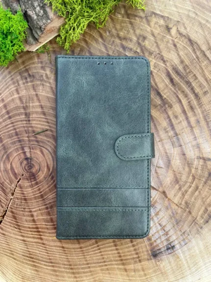 Чехол книжка fashion case xiaomi redmi note 14 pro 4g/note 14 pro plus dark green