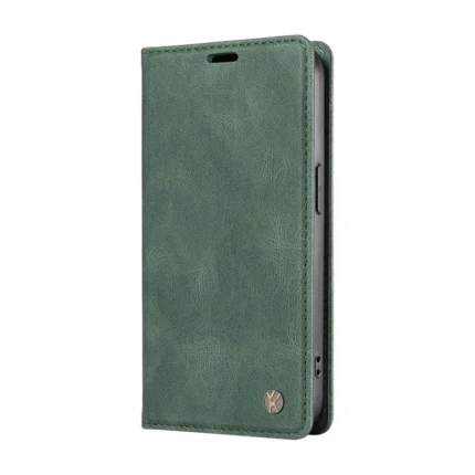 Чехол книжка fashion case xiaomi redmi note 14 pro 5g/poco x7 dark green