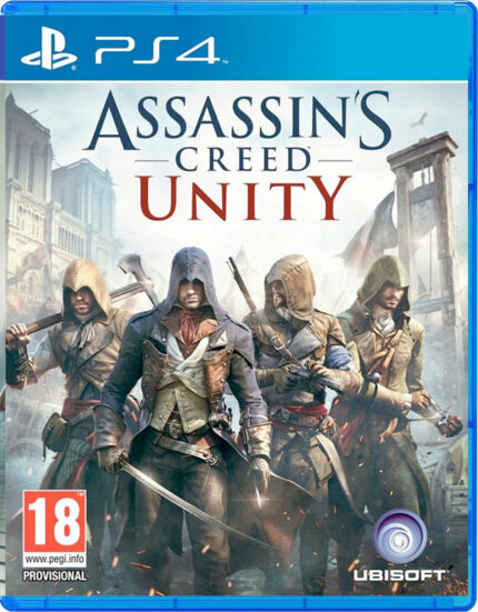 Игра для playstation 4 assassin's creed: unity standard edition (Русская версия)