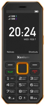 Мобильный телефон philips xenium x300 orange/black