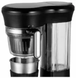 Кофемашина kitfort kt 7141 stainless/black