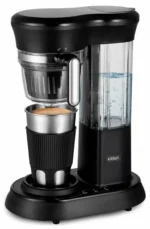 Кофемашина kitfort kt 7141 stainless/black