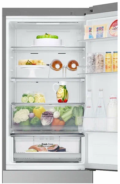 Холодильник lg gc b459anmw the inverter silvery (Пр)