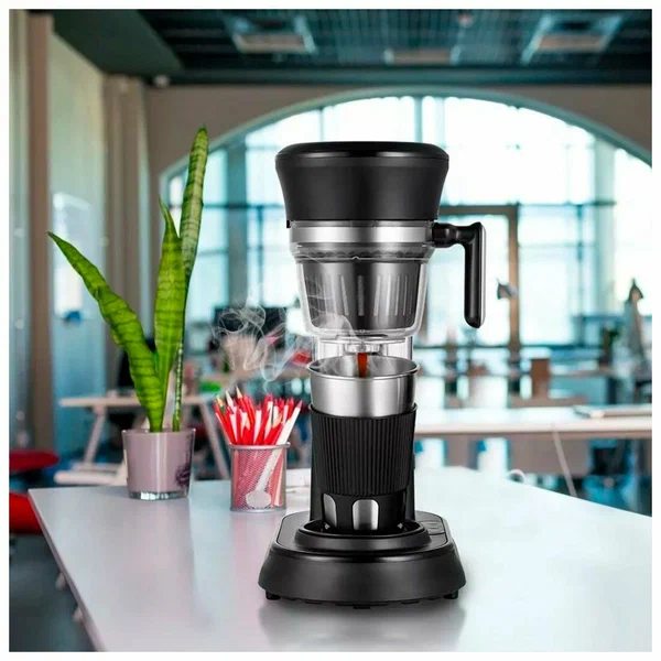 Кофемашина kitfort kt 7141 stainless/black