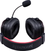 Наушники с микрофоном полноразмерные Redragon Aurora игровые Черный — изображение 4