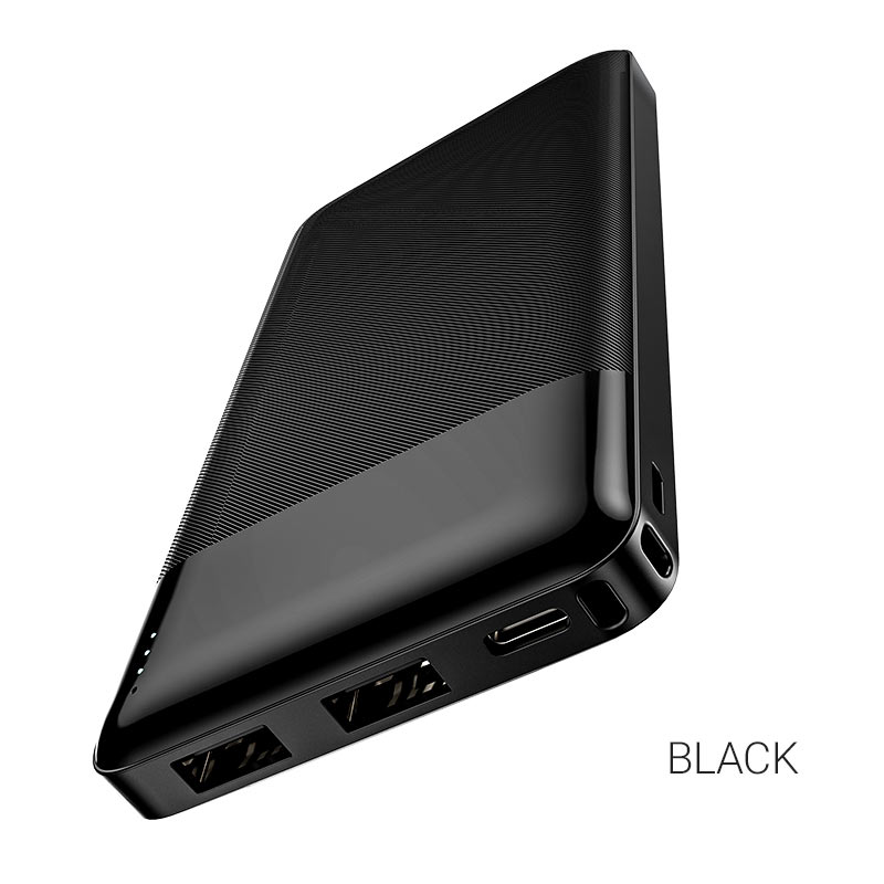 hoco-j72-easy-travel-power-bank-10000mah-black Портативное ЗУ Hoco J72 10000mAh чёрный — изображение 1