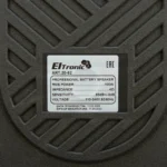 Колонка портативная eltronic 20 62 fire box 1000 с микрофоном чёрный