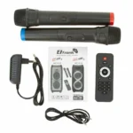 Колонка портативная eltronic 20 59 fire box 500 с микрофоном чёрный