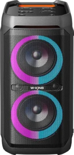 Колонка портативная w king t11 plus с 2 мя микрофонами чёрный