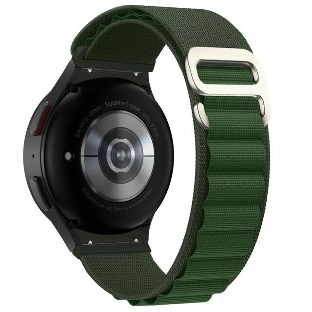 Ремешок для часов Альпийская петля 22mm Black Ремешок для часов Альпийская петля 22mm Black