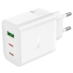 СЗУ Hoco N51 1USB+2USB-C 65W USB-C/USB-C белый