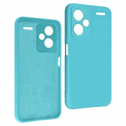 Накладка пластик/кожа Victoria Xiaomi Redmi Note 13 PRO 4G/Note 14S фиолетовый