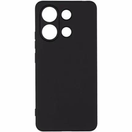 Накладка пластик/кожа Victoria Xiaomi Redmi Note 13 PRO 4G/Note 14S чёрный