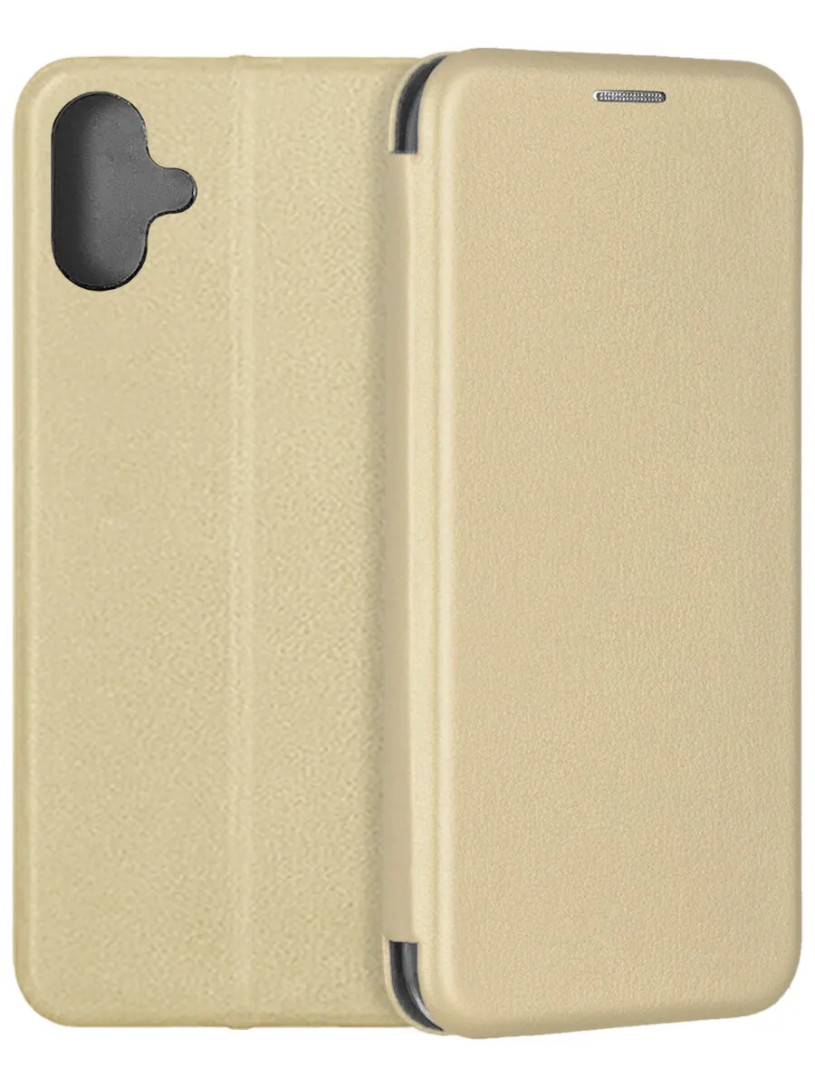 Чехол-книжка Fashion Case Samsung A06 золотой Чехол-книжка Fashion Case Samsung A06 золотой