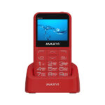 Мобильный телефон Maxvi B231 DS Красный — изображение 3