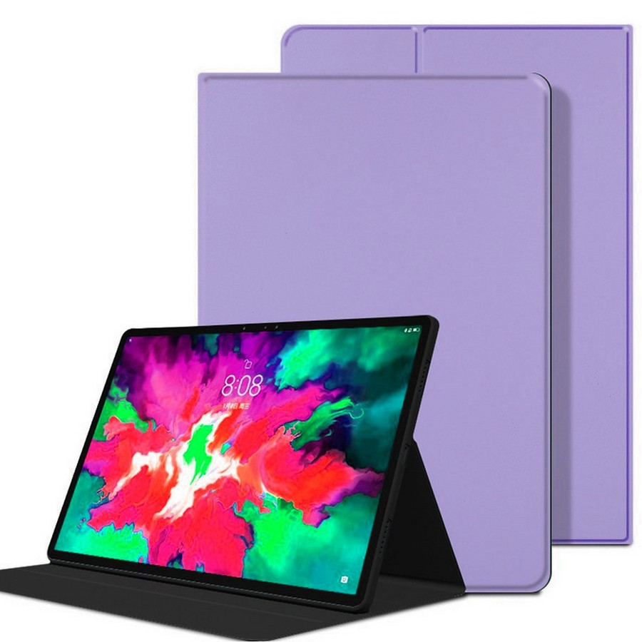 15083 Чехол-книжка для планшета Xiaomi Redmi Pad 2 2025 (Силикон) фиолетовый — изображение 1