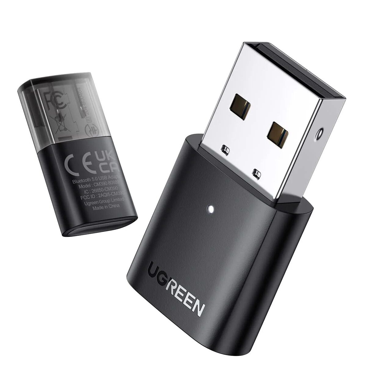 8356831668 Adapter Bluetooth 5.0 UGREEN CM390 Черный — изображение 1