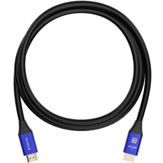 hu6r1ejvzaq7ggonmkz3x0b42pjex9dc Кабель 3м HDMI Defender HDMI-2-HDMI M-M Ver 2.1 — изображение 1