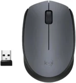 Мышь беспроводная Logitech M170 Серый/Черный — изображение 2