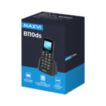 Мобильный телефон Maxvi B110DS Черный — изображение 8